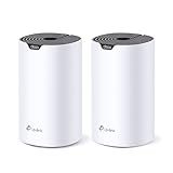 Kit Roteador Wi Fi Mesh TP Link Deco S7 Dual Band AC1900   2 Unidades
