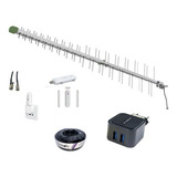 Kit Roteador Wifi Tplink Modem 4g Adaptador Pigtail Antena