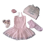 Kit Roupa Bailarina De Ballet Infantil