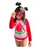 Kit Roupa Banho Infantil Sunga   Blusa Térmica Proteção Uv50