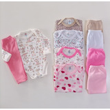 Kit Roupa Bebe 12 Peças Body