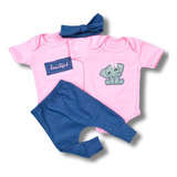 Kit Roupa Bebe Menina