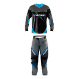 Kit Roupa Calça Camisa Infantil Motocross Trilha Insane X 2