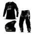 Kit Roupa Calça Camisa Insane Pro Tork Com Capacete Mx Pro
