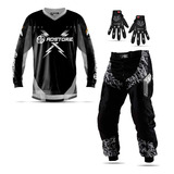 Kit Roupa Camisa Calça Trilha Motocross
