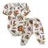 Kit Roupa De Bebe 6 Peças 3 Body E 3 Mijão Culote Enxoval Ml