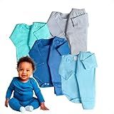 Kit Roupa De Bebê Body 4 Manga Longa E Mijão Menino Menino P 