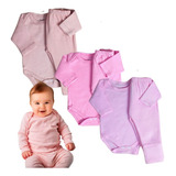 Kit Roupa De Bebê Body 6 Manga Longa E Mijão Menino menina