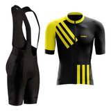 Kit Roupa De Ciclismo