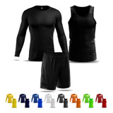 Kit Roupa De Futevolei Masculino Camisa Regata short Cores