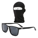 Kit Roupa De Pesca Esportiva Touca Balaclava E Óculos Uv400