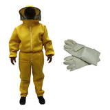 Kit Roupa E Luva Para Apicultor 100 Antiferroadas Abelha