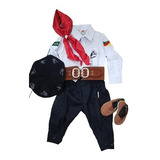 Kit Roupa Gaúcha Infantil Tradicionalista Semana Farroupilha