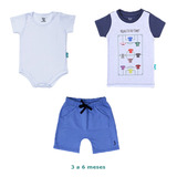 Kit Roupa Infantil 7 Peças Bebê