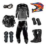 Kit Roupa Motocross Conjunto