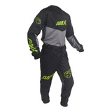 Kit Roupa Motocross Infantil Amx Prime Trilha Lançamento