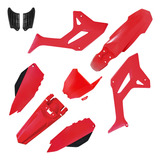 Kit Roupa Plástico Biker Ride Crf 250f Number Plate Crf250f