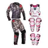 Kit Roupa Trilha Amx Camuflado Joelheira Colete Cotoveleira Tamanho Camisa Xxg Calça 44