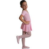 Kit Roupa Uniforme Figurino Ballet Aula Infantil Balé