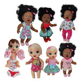 Kit Roupas Baby Alive Mundo Floral - 11 Peças