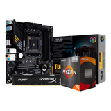 Kit Ryzen 5 5600g Tuf Gaming B550m-plus Memória 8gb 3000mhz