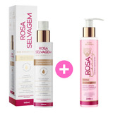 Kit Sabonete Intimo Clareador Corporal Rosa Selvagem