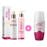 Kit Sabonete Intimo clareador desodorante Rosa Selvagem