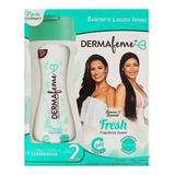 Kit Sabonete Íntimo Dermafeme Fresh 200ml