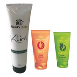 Kit Sabonete Klim Piiling Creme Limpeza Nawts Life Promoção