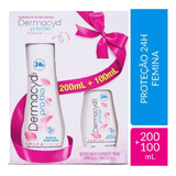 Kit Sabonete Líquido Íntimo Dermacyd Femina Floral 02un