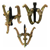 Kit Saca Polia E Rolamento 3 Garras Aço 75 100 150 Mm