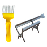 Kit Saca Quadro Com Formao E Garfo Desoperculador Apicultura