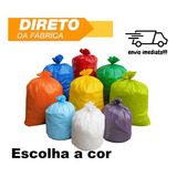Kit Saco De Lixo Colorido 60l Litros 4 Cores 50 Cada Cor