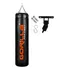 Kit Saco De Pancadas Boxe 160 Cm + Suporte Teto Articulado Cor Preto