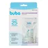 Kit Saco Para Armazenar Leite Materno 25 Unidades 200ml Branco Buba 09923