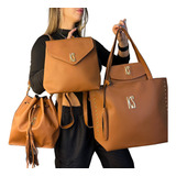 Kit Sacola Mochila Porta