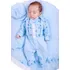 Kit Saida De Maternidade Miguel Menino Azul 04 Peças 