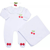 Kit Saida Maternidade Feminina Minimalista Luxo Cerejinha