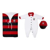 Kit Saída Maternidade Flamengo Torcida Baby Meninos