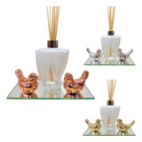 Kit Sala Aromatizador Difusor De Ambiente Lavabo Elegance