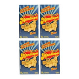 Kit Salgadinho Mandiopã 4 Cx Sabor Natural 80g Mandiopan
