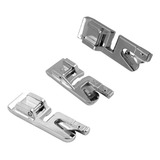 Kit Sapata Calcador Bainha Barra 2 3 4mm Para Doméstica