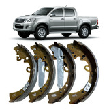 Kit Sapata Lona Freio Traseira Hilux 2005 Á 2015 C Haste