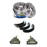 Kit Sapata Lona Tambor Cilindro Traseiro Hr 2 5 Roda Simples