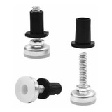 Kit Sapata Pé Nivelador Regulável C Bucha 1 4x20mm 50 Unid