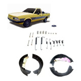 Kit Sapatas E Jogo Molas Freio Traseiro Varga Ford Pampa 4x2