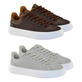 Kit Sapatenis Masculino Tenis Masculino Sapato Social Casual