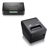 Kit Sat Fiscal Elgin Smart Impressora I9 Elgin Usb E Rede