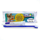Kit Saúde Oral Virbac Cet Pasta Necessaire Escova