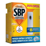 Kit Sbp Automático Aparelho Refil 250ml Citronela